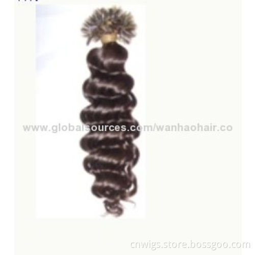 Italian Keratin Prebonded Remy/U-tip Human Hair Extension, Various Colors, 12-32 inchesNew